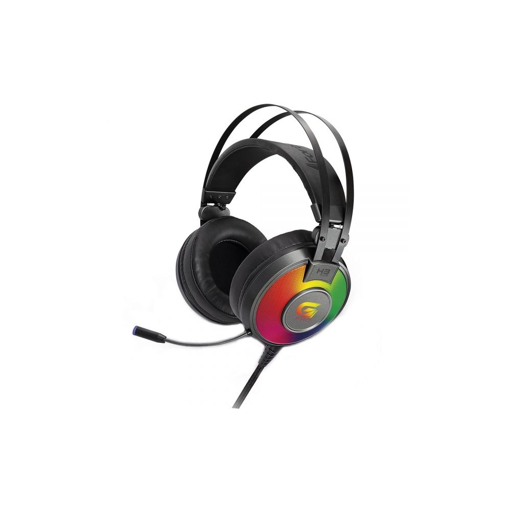 Headset Gamer H3 Plus 7.1, USB, Cinza, G Pro - Fortrek 