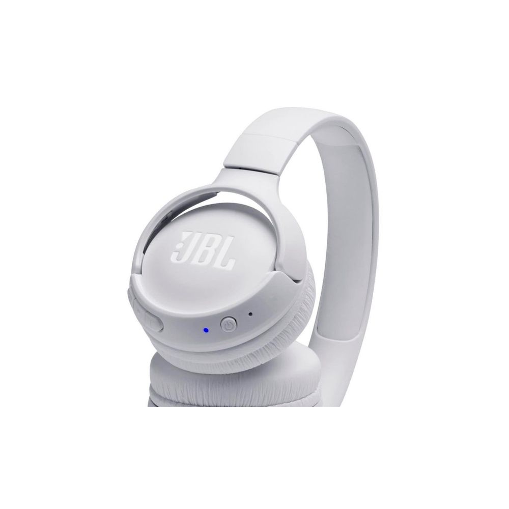 Fone de Ouvido On Ear Branco Bluetooth T500BTWHT - JBL 