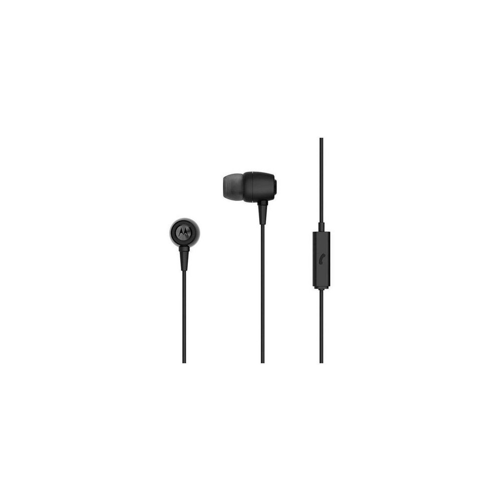 Fone de Ouvido Earbuds Metal Preto SH009 - Motorola 