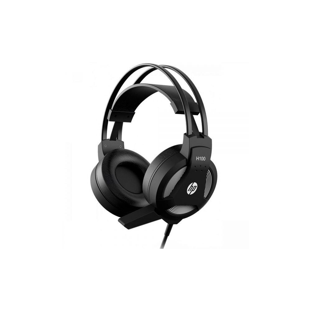 Headset Gamer H100, Drivers 50mm - 7QV34AA#ABM - HP