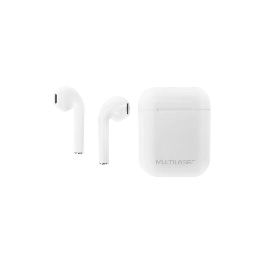 Fone de Ouvido TWS Airbuds Branco PH326 - Multilaser 