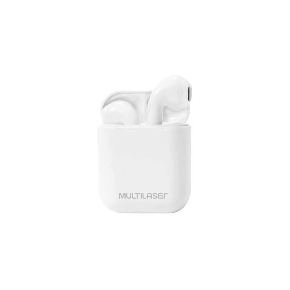 Fone de Ouvido TWS Airbuds Branco PH326 - Multilaser 