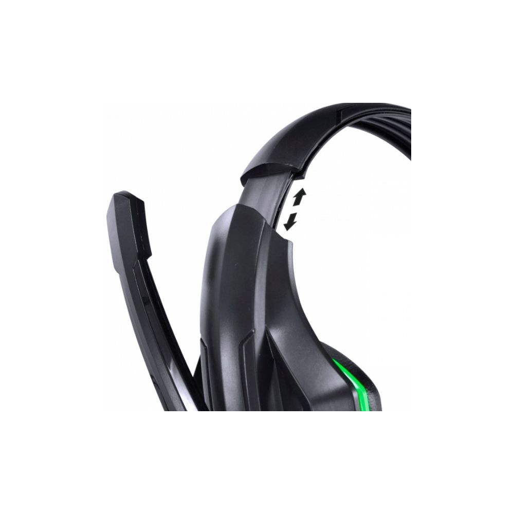 Fone Headset Gamer Ogma com Microfone Preto e Verde - Vinik