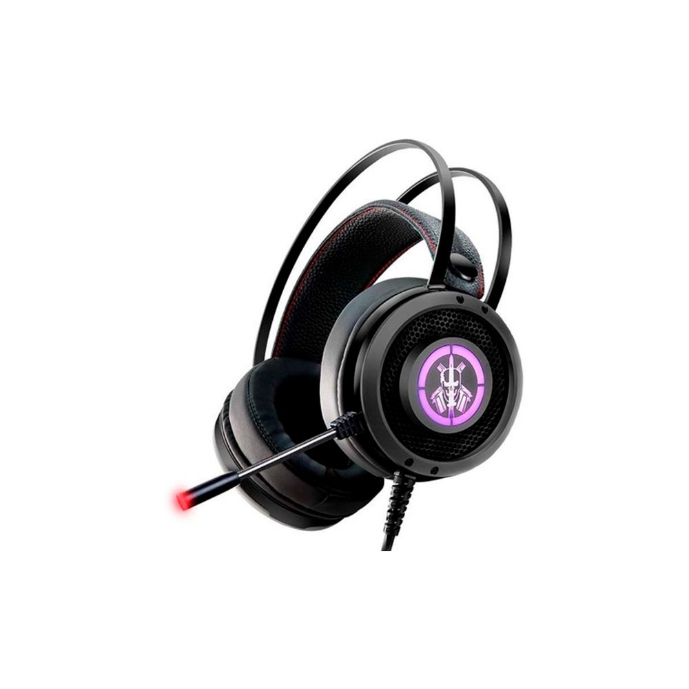 Headset Gamer com Microfone Preto com Led - K-Mex