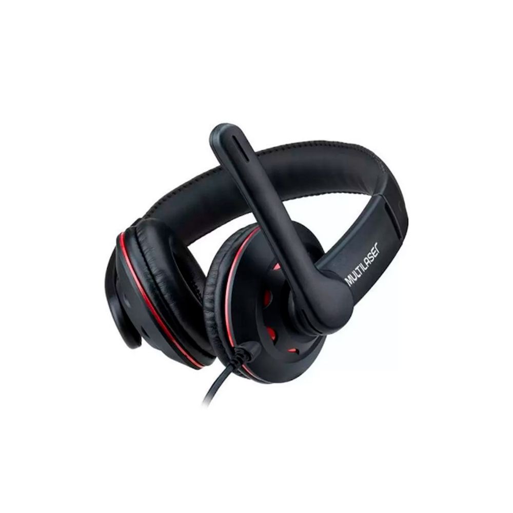 Headset Gamer com Microfone P3+P2 Preto PH335 - Multilaser