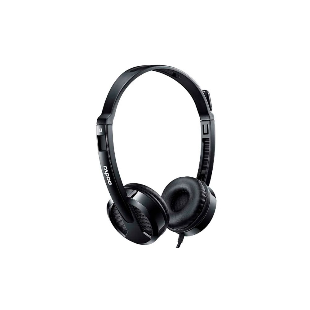 Headset 3.5mm H100 Preto RA019 - Rapoo 