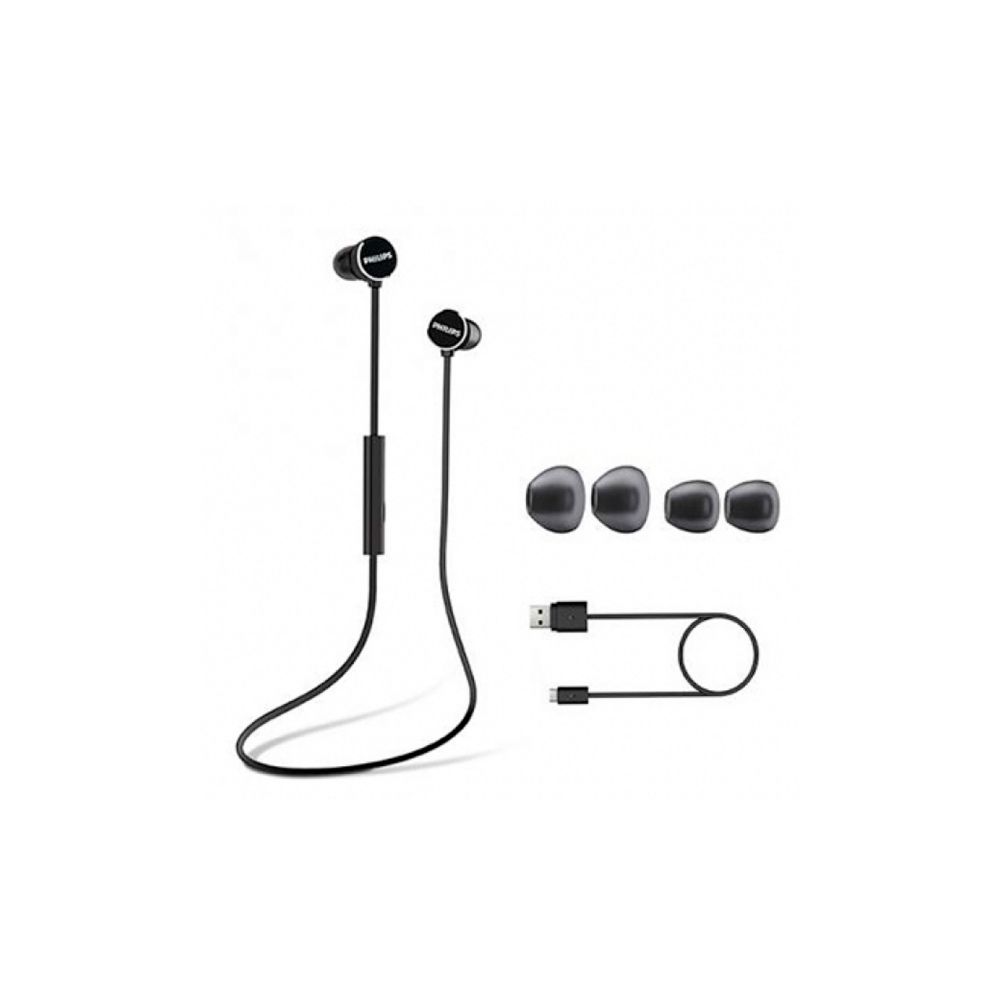 Fone de Ouvido Bluetooth TAUN102BK/00 Preto- Philips