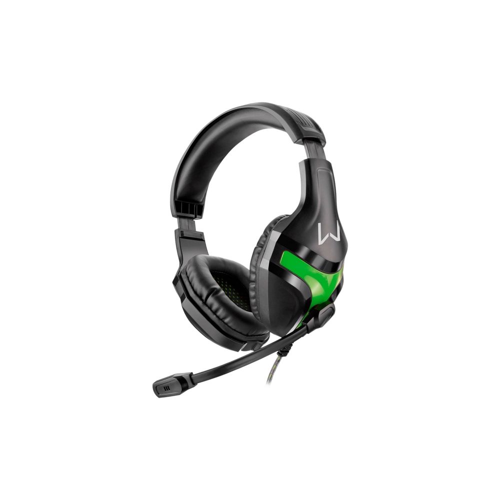 Headset Gamer Harve P2 Preto/Verde PH298 - Warrior 