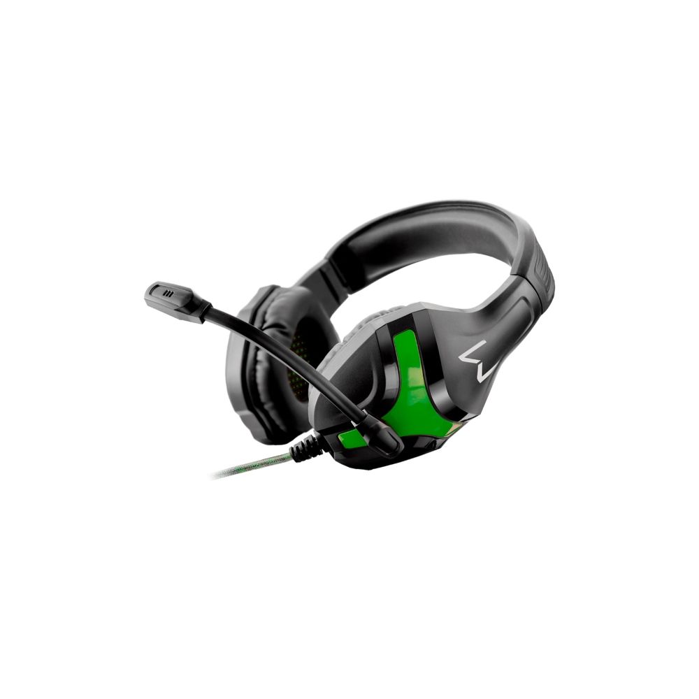 Headset Gamer Harve P2 Preto/Verde PH298 - Warrior 