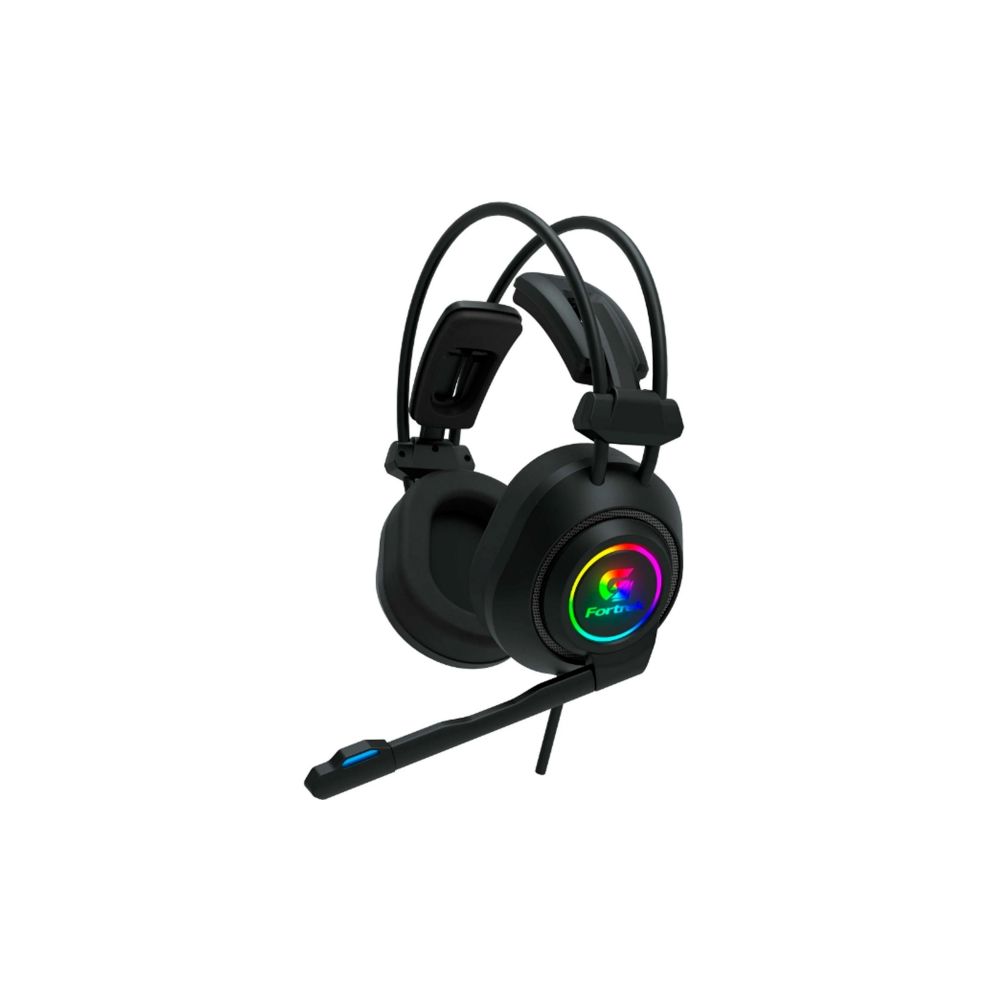 Headset Gamer RGB Vickers Preto - Fortrek