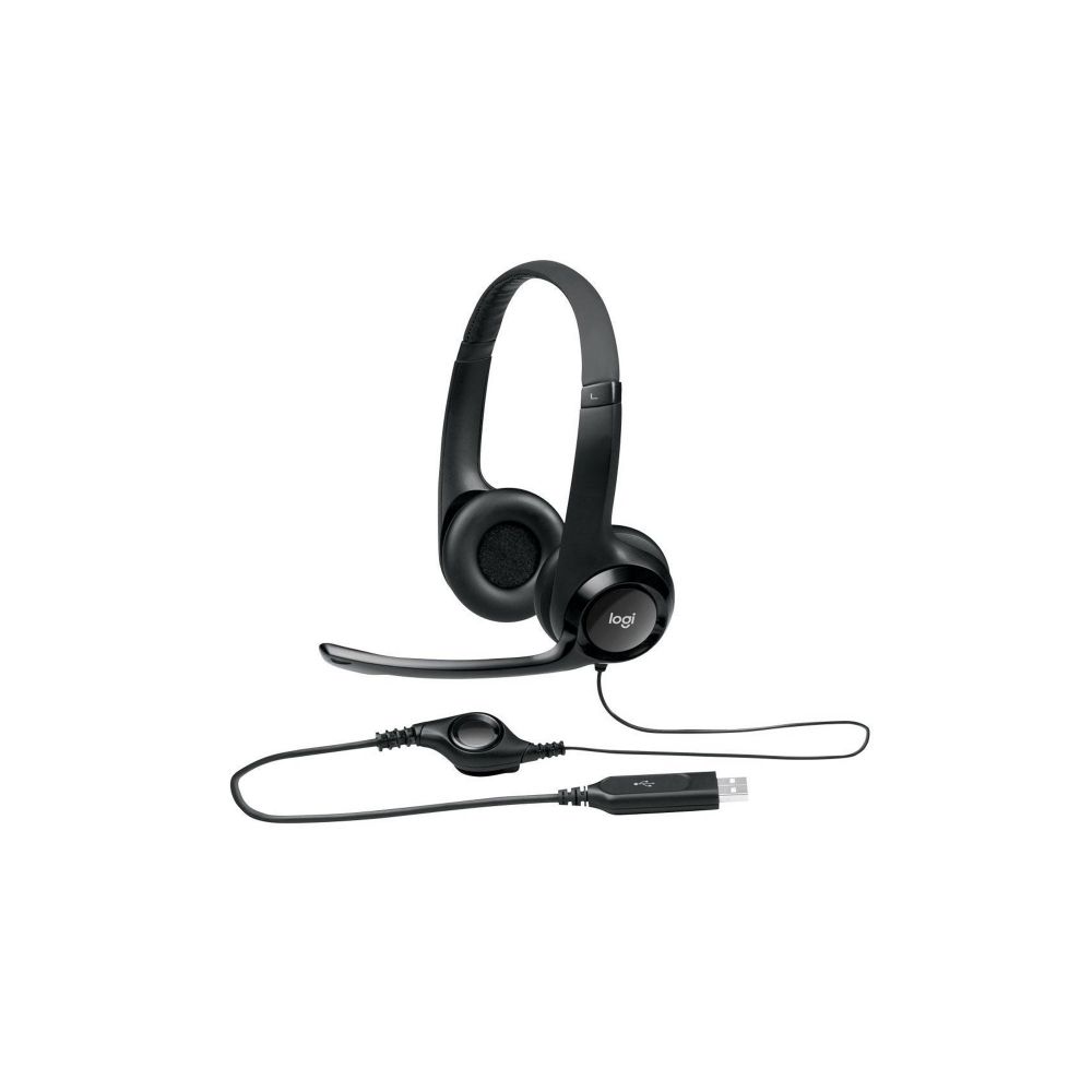 Headset USB H390 Preto - Logitech