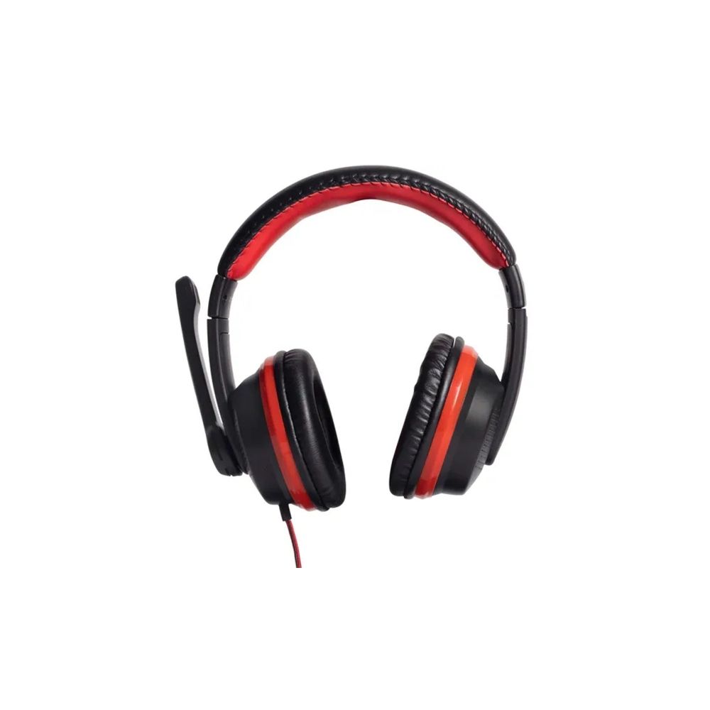 Headset Gamer P3 Spider Black Preto/Vermelho G - Fortrek