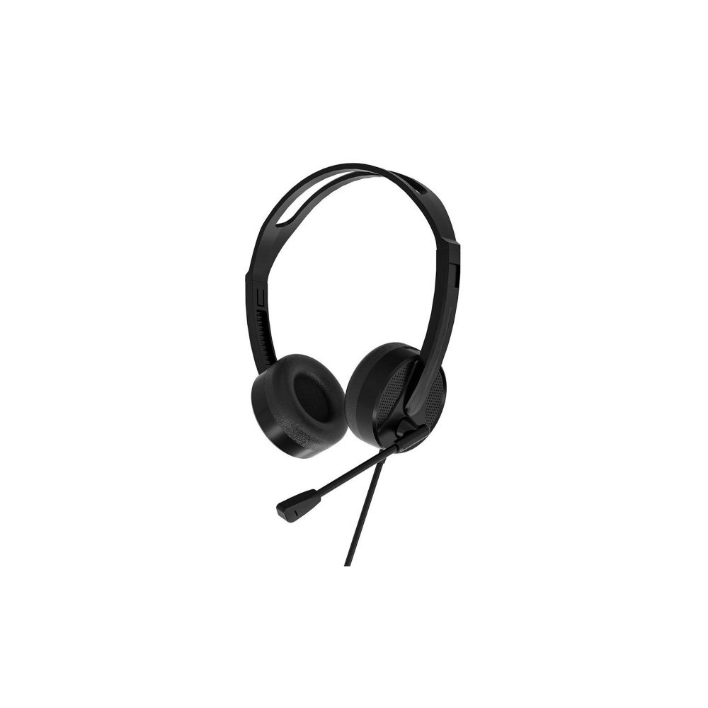 Headset HT106 USB com Microfone Preto - Lecoo 