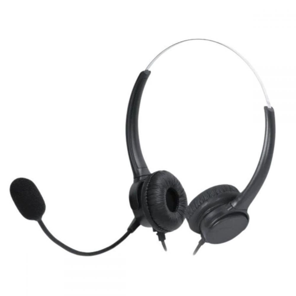 Headset Corp Duo Usb Vk500 Preto - Vinik