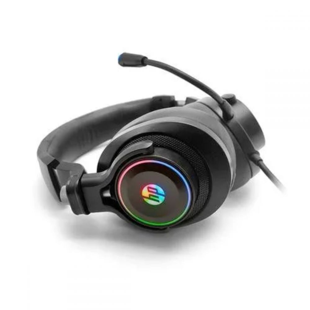 Headset Gamer RGB Estéreo Conexão P2 e USB Preto - HP