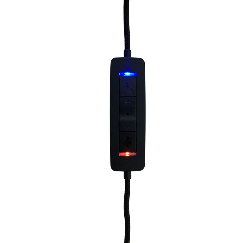 Fone Com Microfone Usb Ph-380bk - C3tech