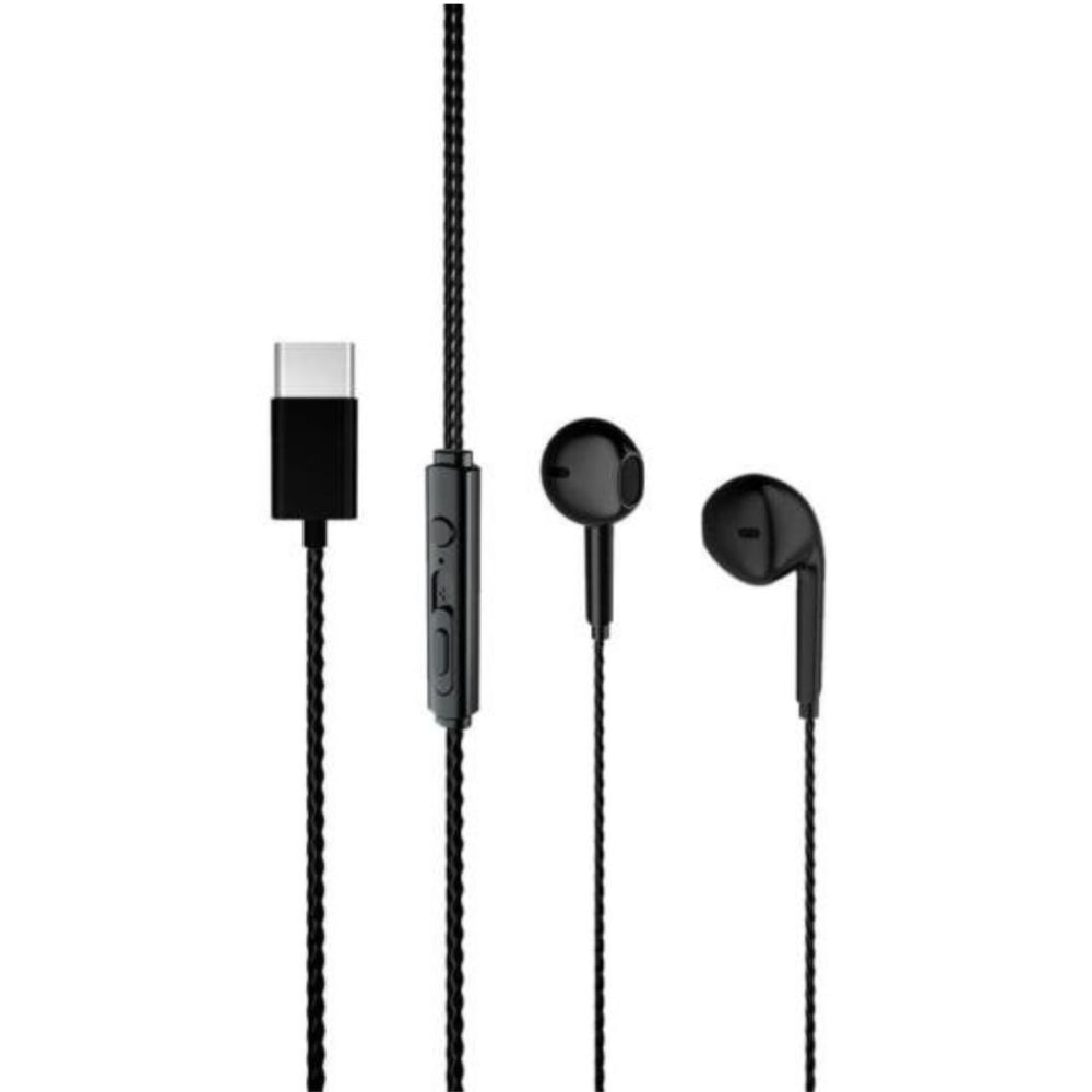 Fone de Ouvido EH104 USB-C Preto - Lecoo