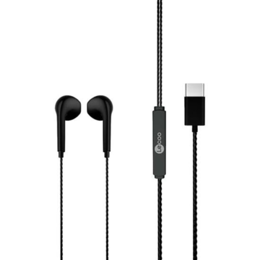 Fone de Ouvido EH104 USB-C Preto - Lecoo