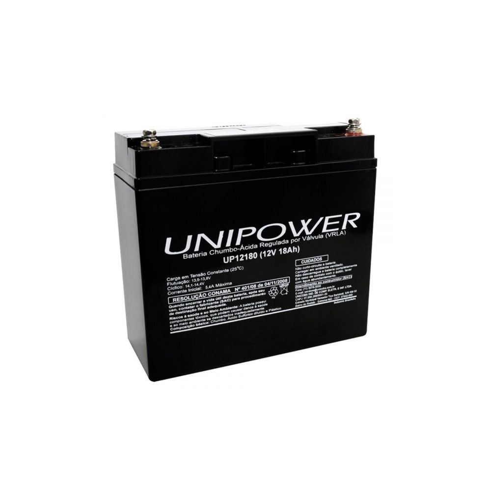 Bateria Selada VRLA, 12V/18Ah UP12180 - Unipower