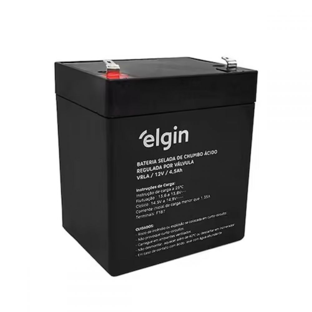 Bateria Selada De Chumbo 12V 4,5Ah - Elgin 