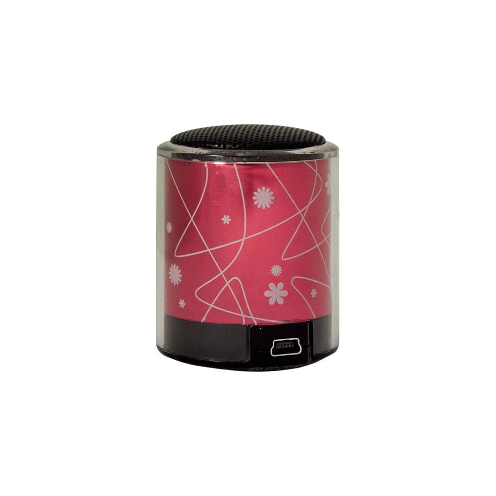 Caixas de Som 2.4W RMS, UPO-BUD,  Vermelho - Divoom