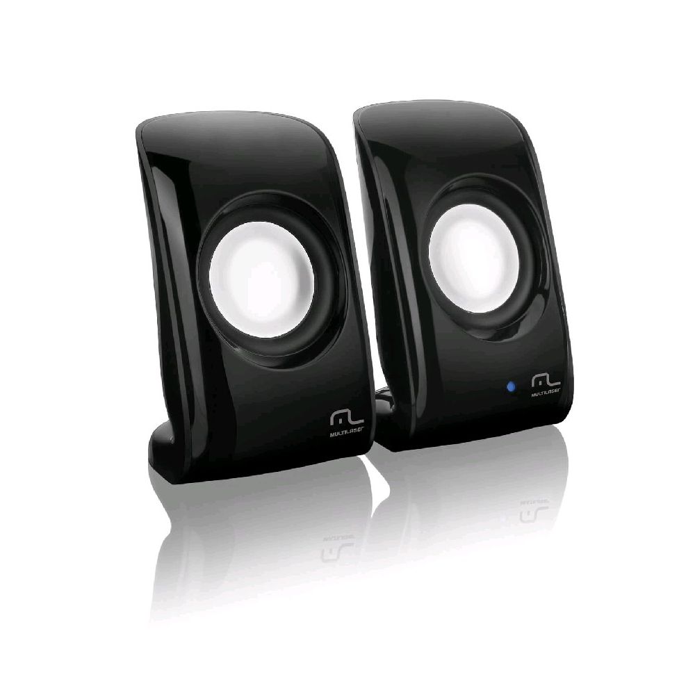 Caixa de Som Mini Slim 7W SP131 - Multilaser