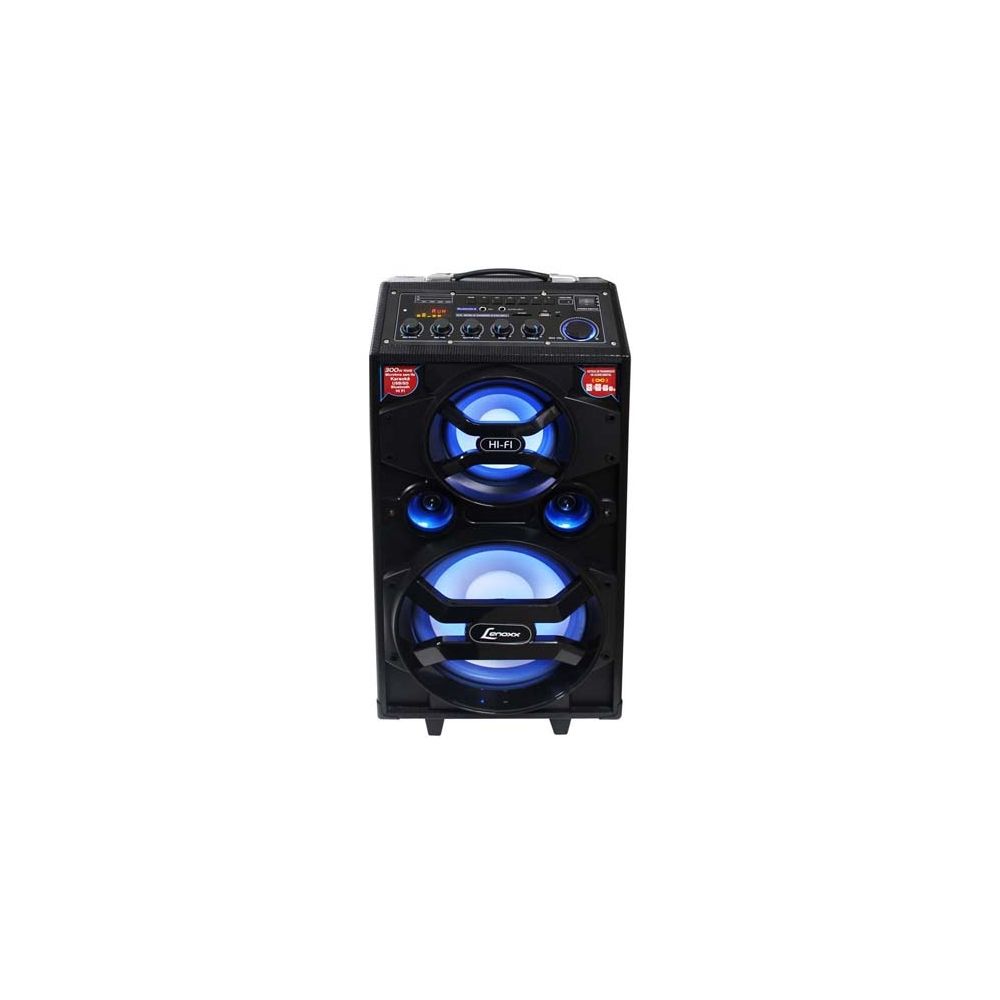 Caixa Amplificadora Multiuso Hi-Fi USB, Cartão SD, Bluetooth - CA318 Lenoxx