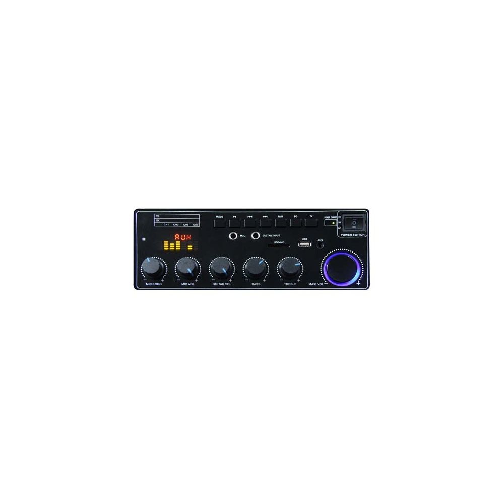 Caixa Amplificadora Multiuso Hi-Fi USB, Cartão SD, Bluetooth - CA318 Lenoxx