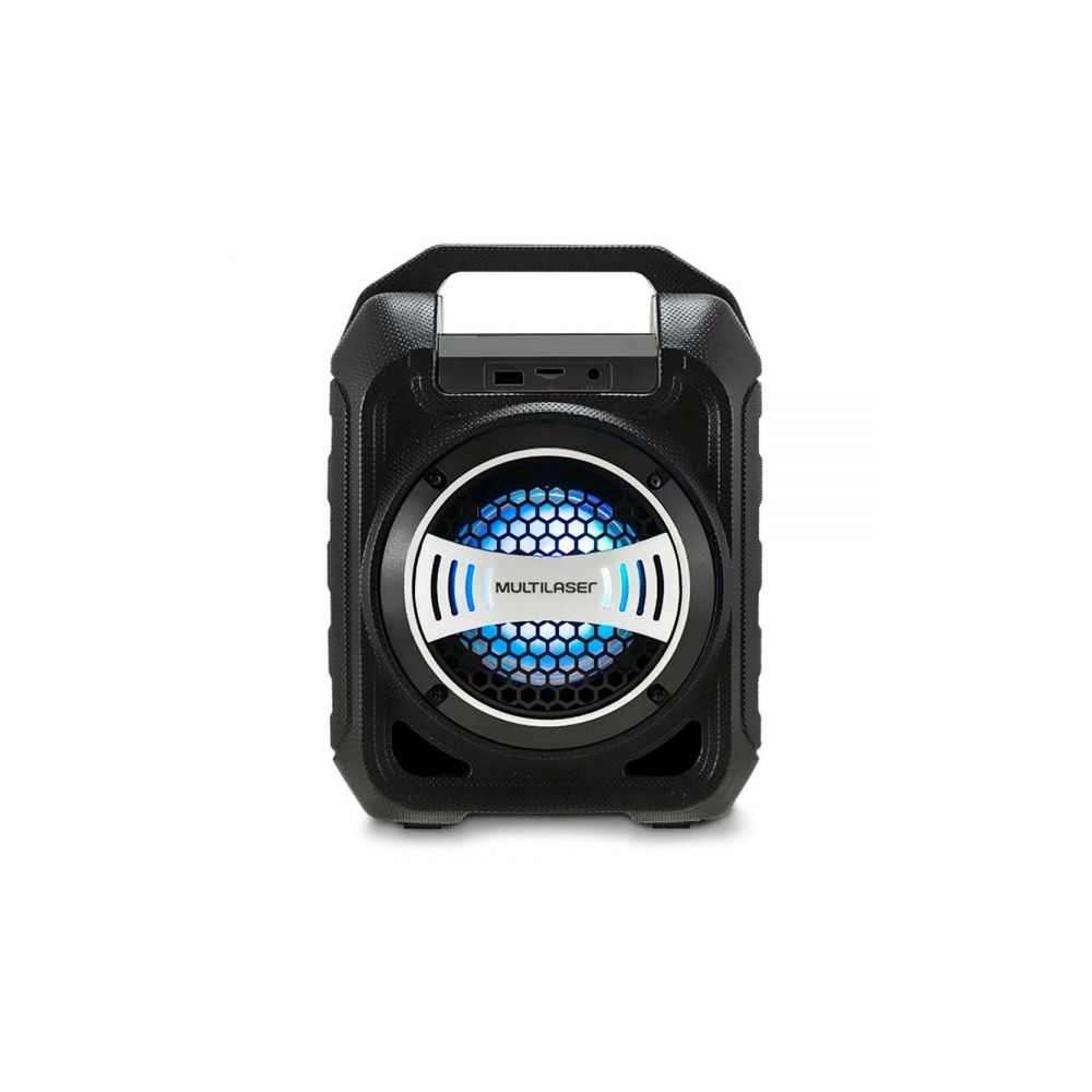 Caixa de Som SP313 Bluetooth, LED, 30W - Multilaser