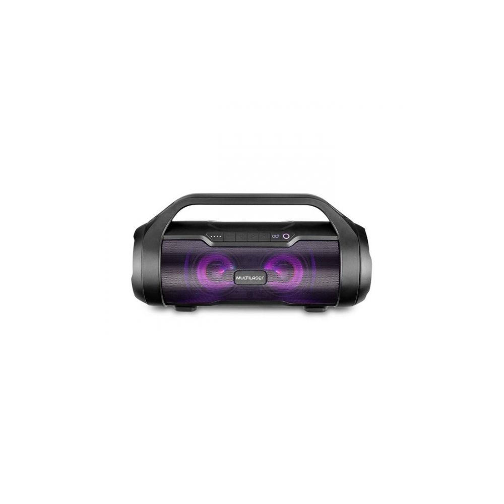 Caixa de Som Bluetooth Super Bazooka 180W, Preto, SP339  - Multilaser