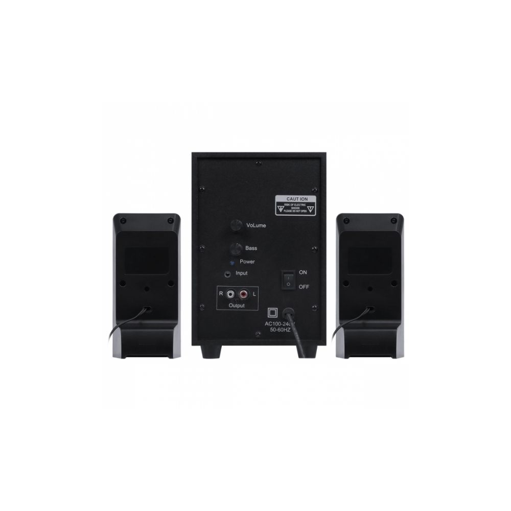 Caixa de Som 2.1 Groove Subwoofer e Caixas Satélite - Vinik
