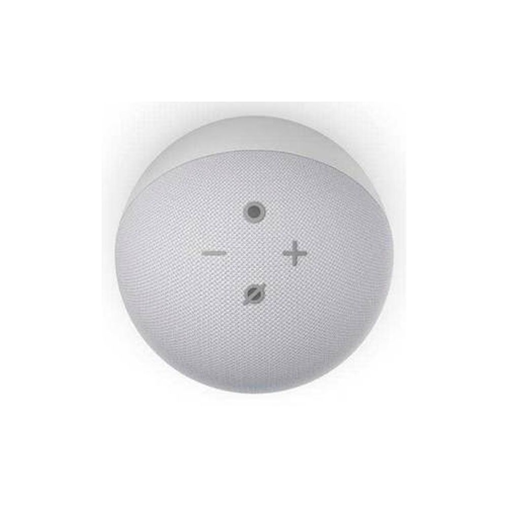 Echo Dot 4ªG Branco Smart Speaker c/ Relógio - Alexa