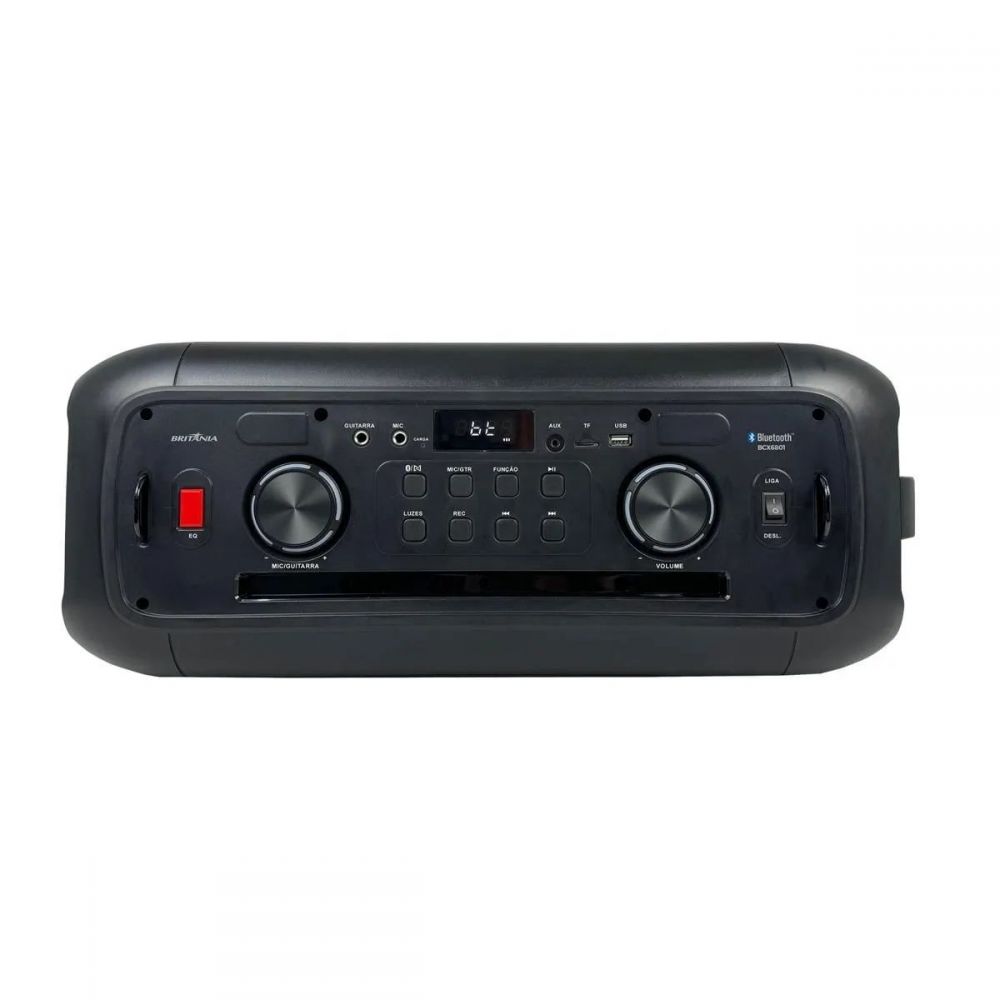 Caixa de Som Amplificada 650W Flash Lights - Britânia