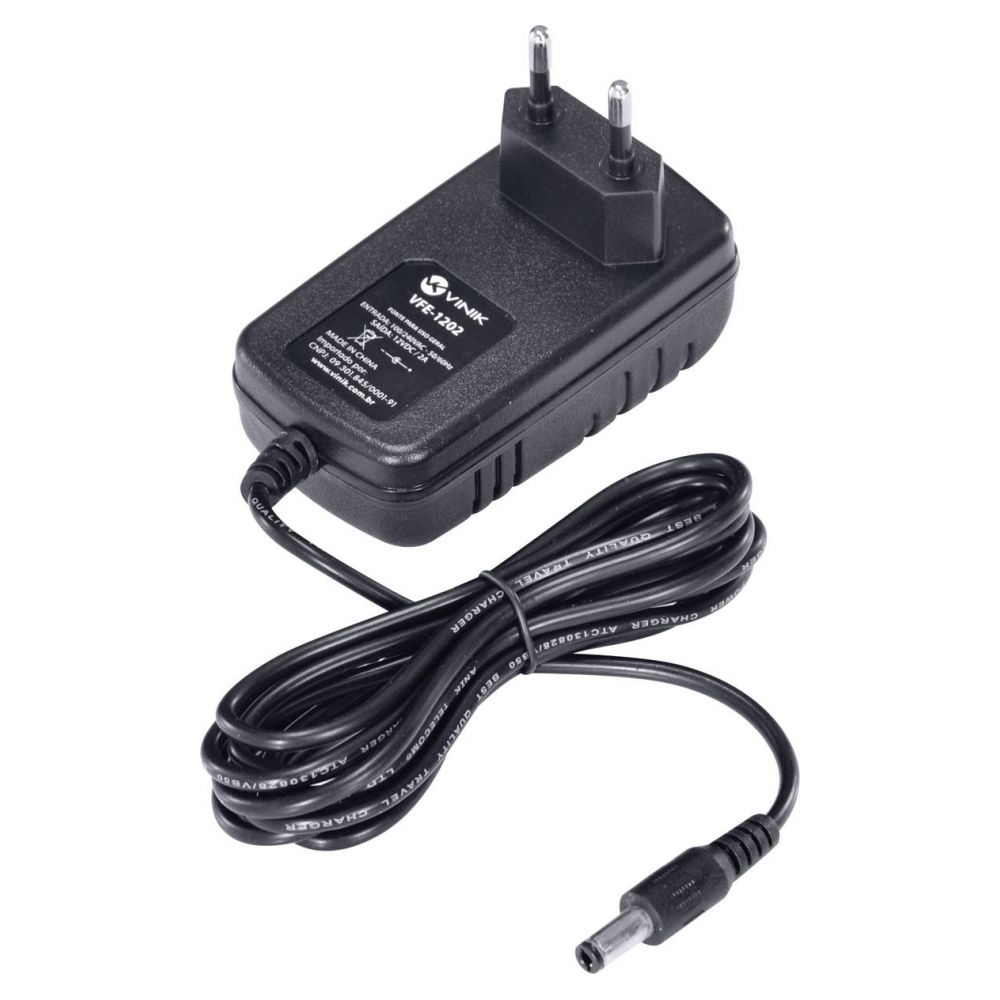 Fonte Chaveada 12V Bivolt Vfe1202  - Vinik 