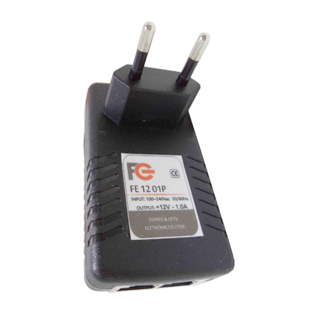 Fonte Eletrônica Poe 24v 1a - Fcpoe01 - Fc Fontes