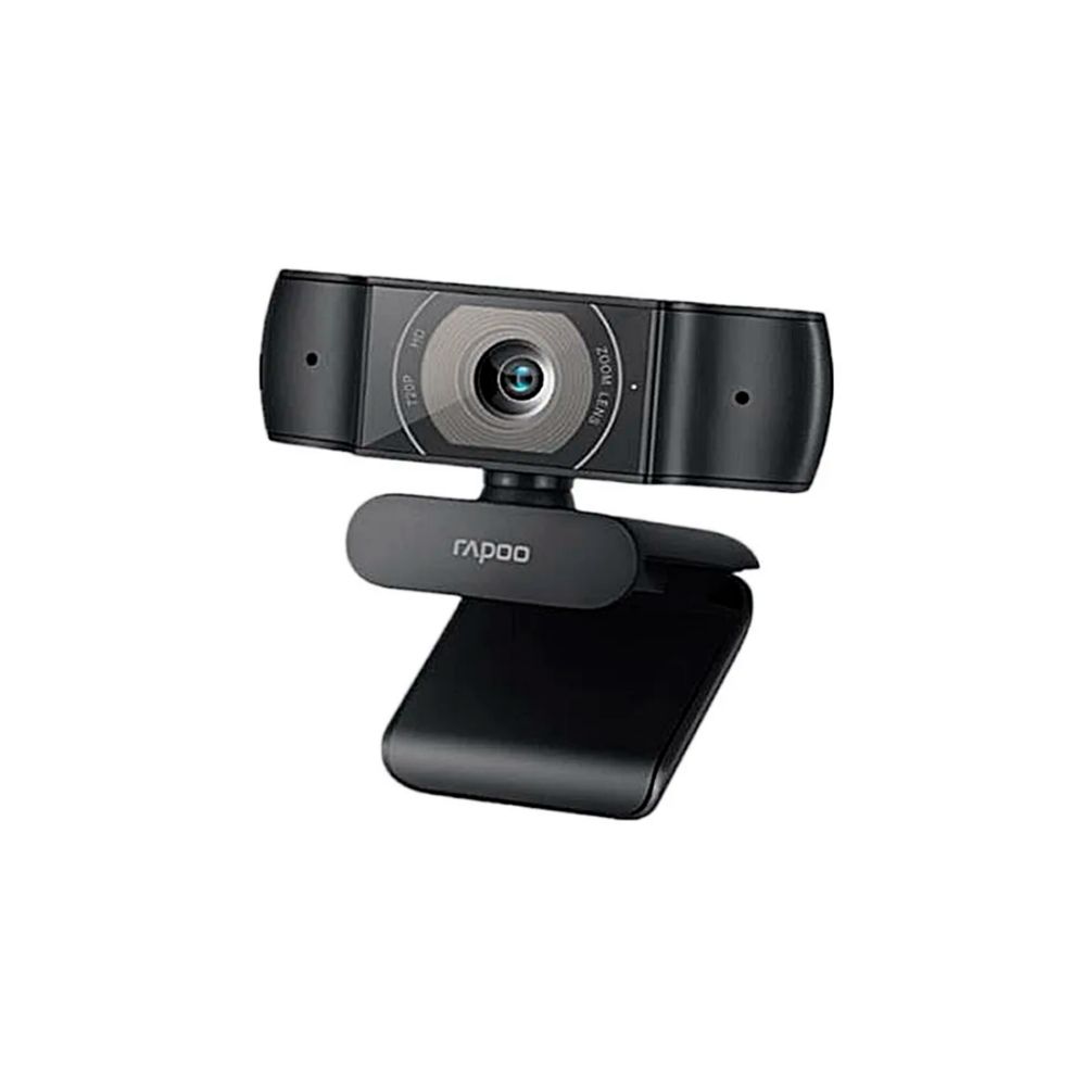 Webcam C200 HD 720P USB 2.0 Preto - Rapoo