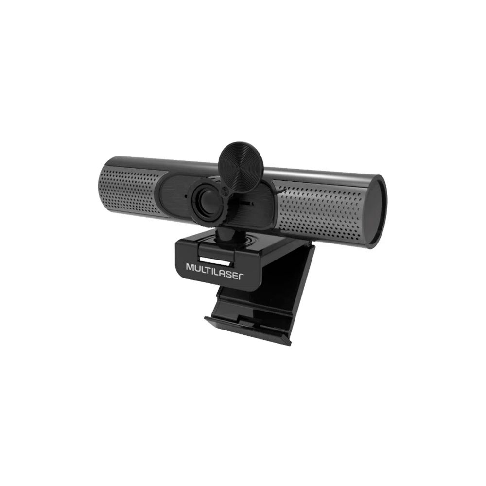 Webcam Ultra HD 2K Auto Focus USB - Multilaser