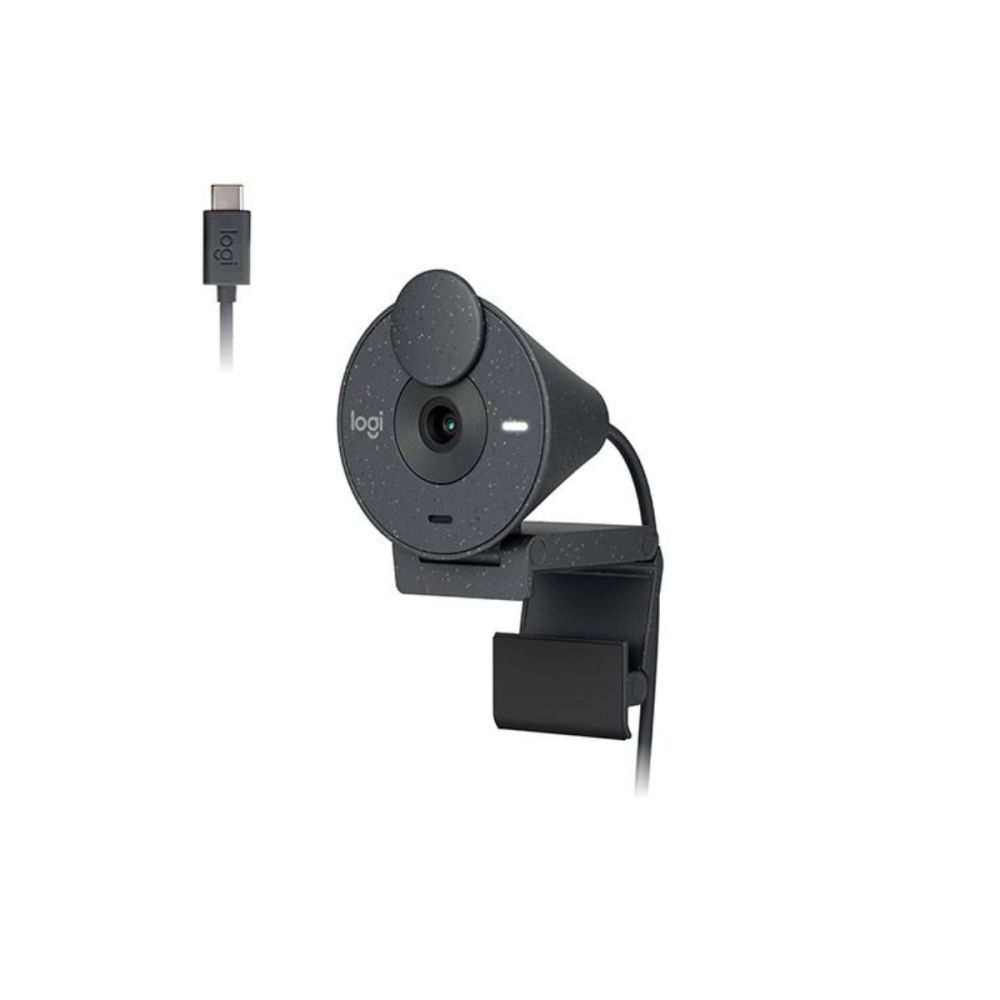Webcam Full HD Brio 300 Grafite – Logitech