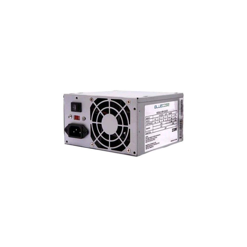 Fonte Mod.BLU230ATX 230W ATX P4 24 Pinos - Bluecase
