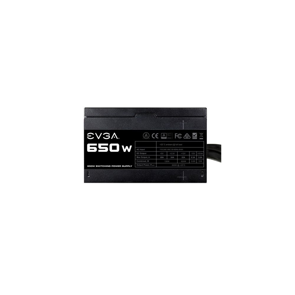 Fonte EVGA 650W 100-N1-0650-L