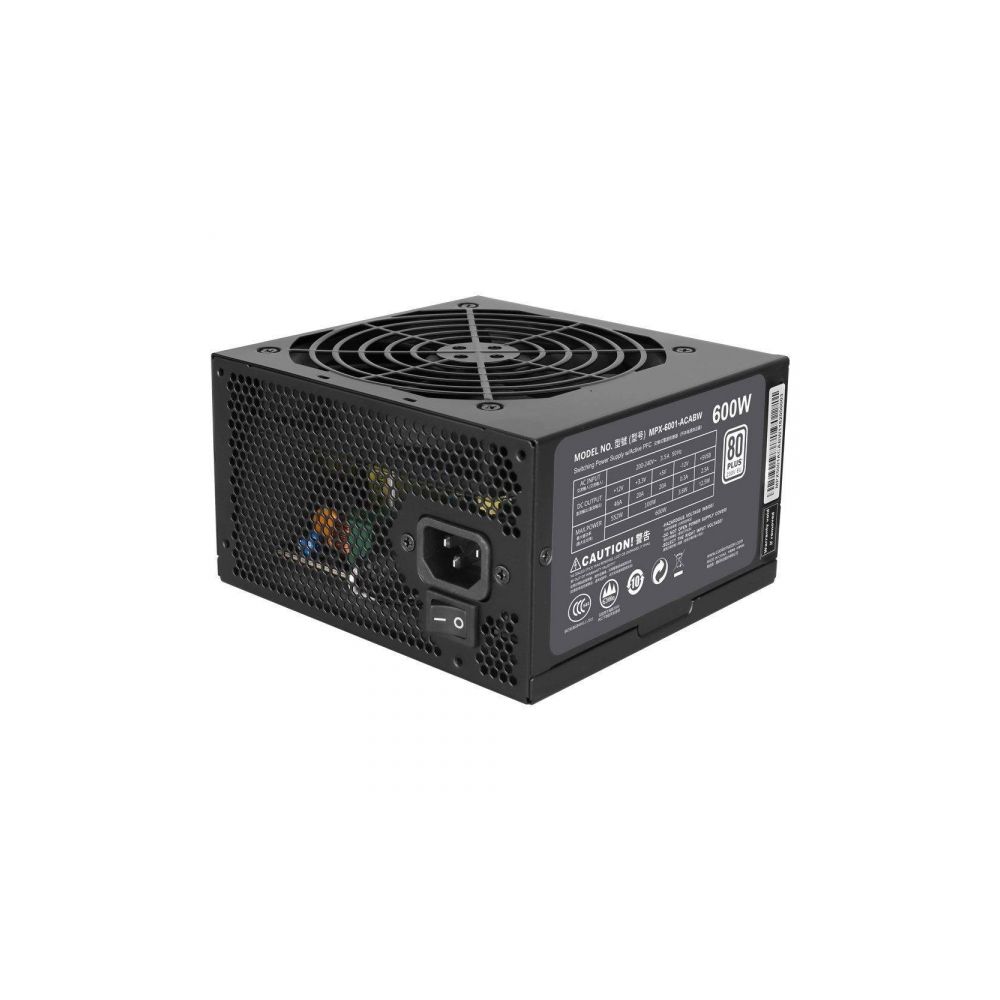 Fonte ATX MasterWatt Lite 600W MPX-6001-ACAAW - CoolerMaster