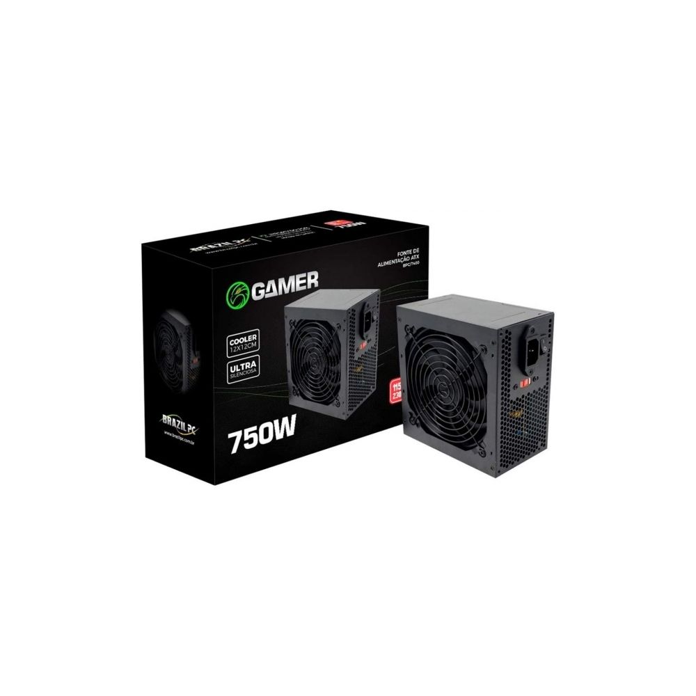 Fonte 750W Atx 24 Pinos