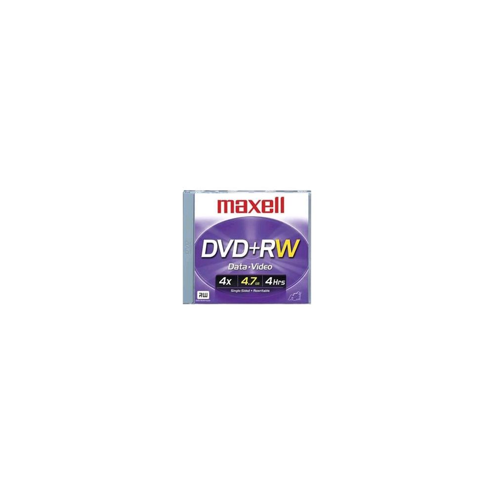 DVD+RW 4.7GB Slim Case Regravável - Maxell