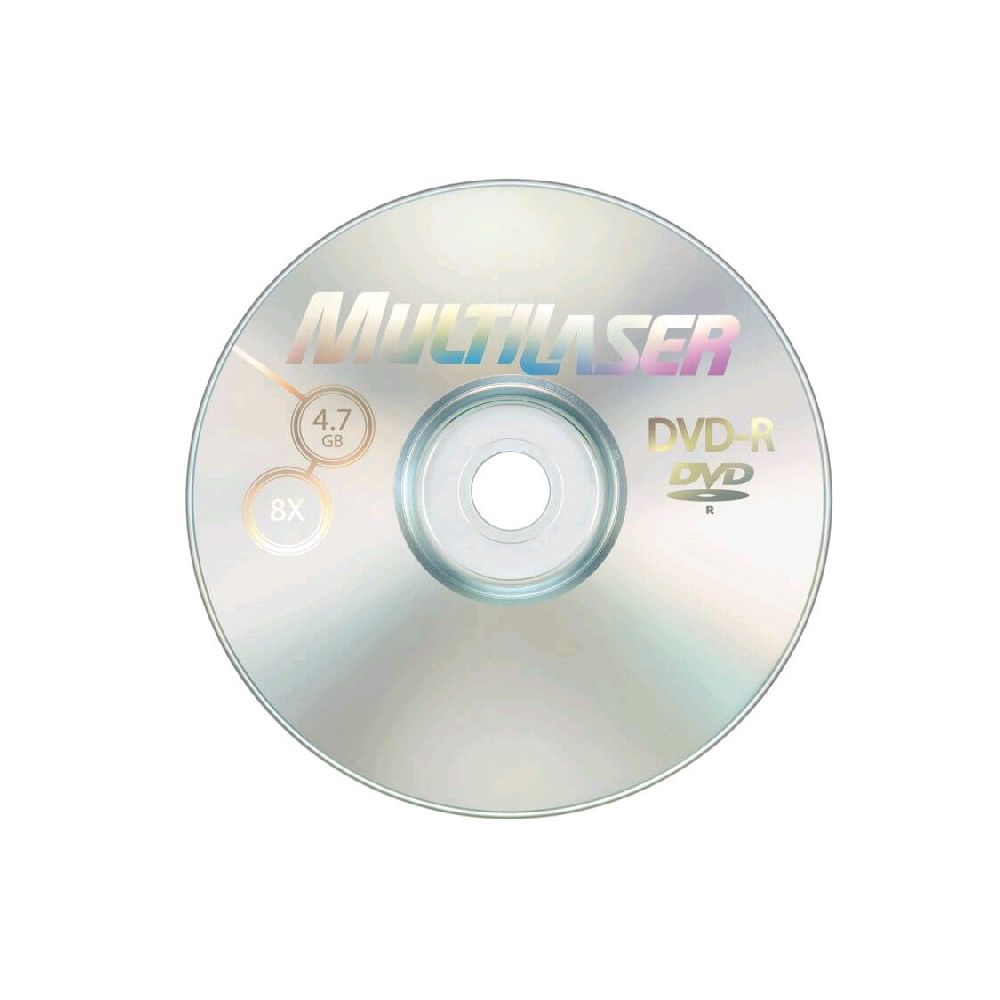 DVD-R Gravável 16X 4.7GB - Multilaser