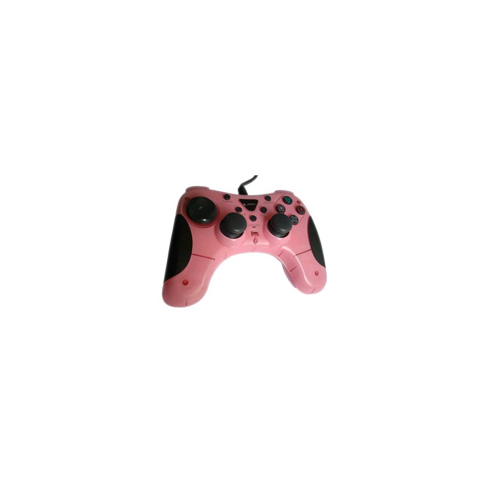 Controle Invader para Playstation 2 Rosa Mod.6842 Gamer - Leadership