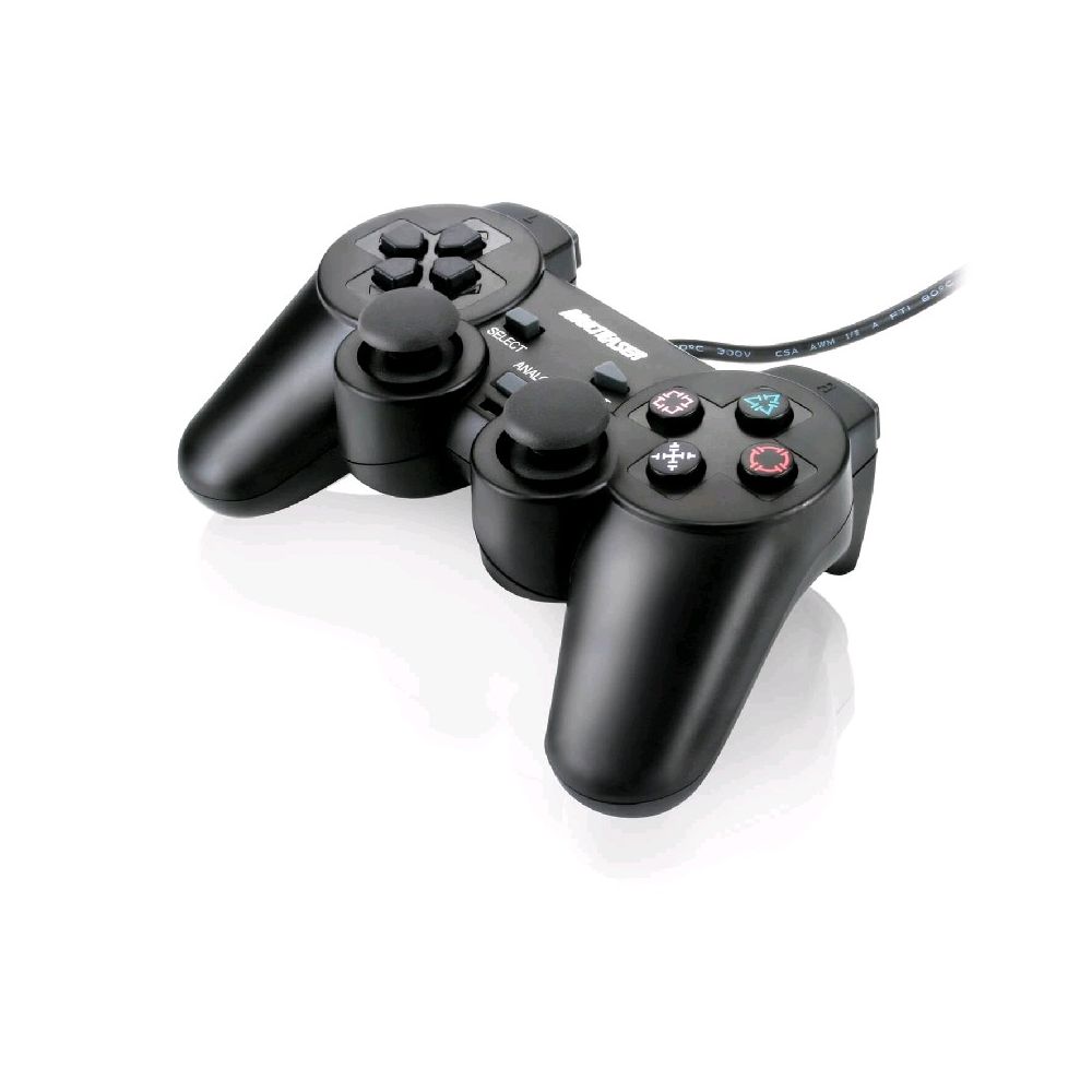 Controle Dualshock PC, Preto, JS030, USB - Multilaser 