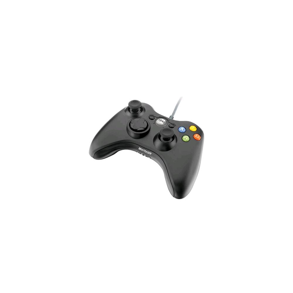 Controle Joystick Dual Shock USB Preto JS063 - Multilaser