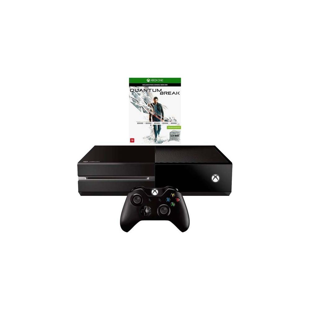 Console Xbox One 500GB 5C7 00197 Sem Kinect Quantum Break Download