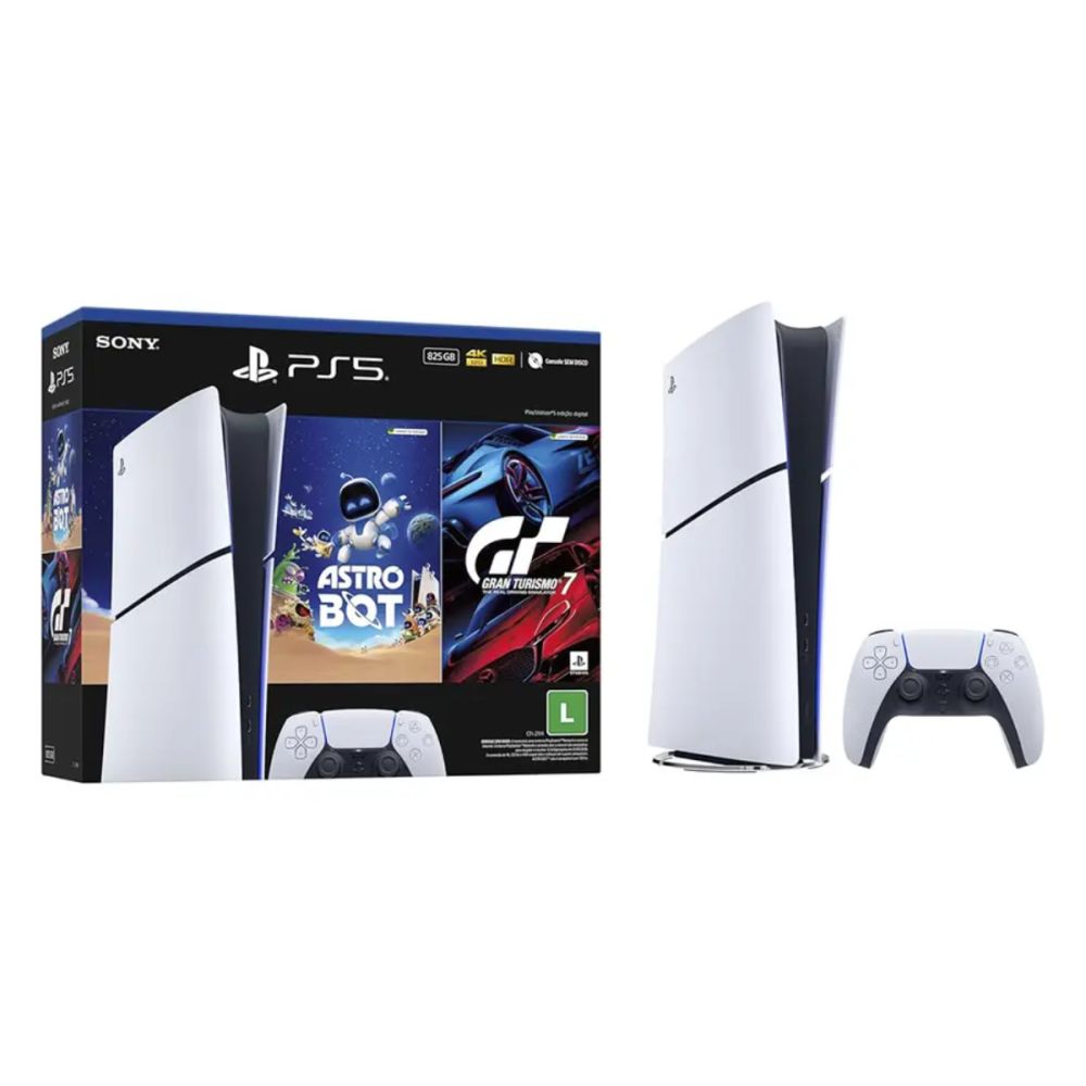 Console PlayStation 5 Slim Digital 825GB SSD Bivolt - Sony