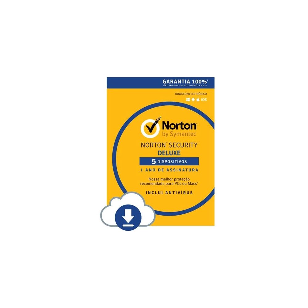 Norton Security 5 Dispositivos 12 Meses 